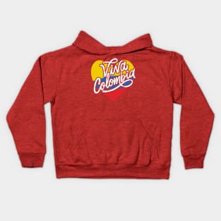 Viva Colombia - Corazón Kids Hoodie